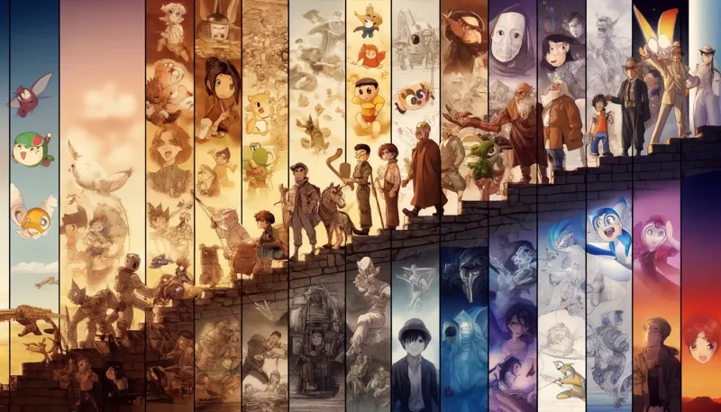 Historien om animerade serier i olika kulturer