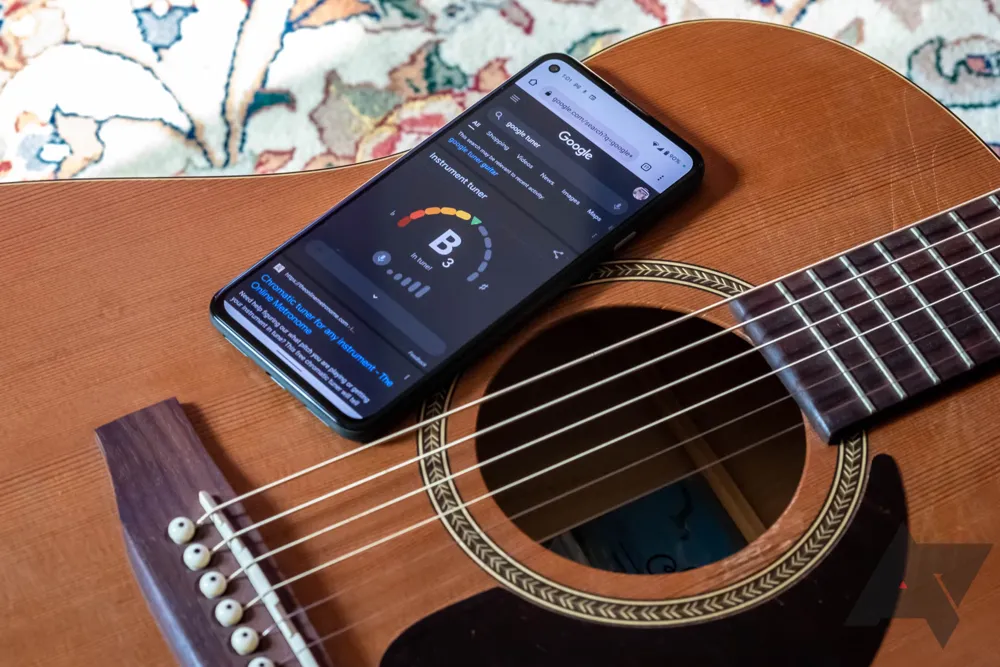 Google instrumentstämmare – Stäm ditt instrument snabbt och enkelt